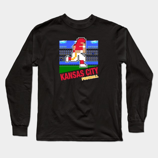 Kansas City Football Long Sleeve T-Shirt by MulletHappens